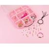 Make It Real Juicy Couture: Glitz ‘N Glam Charm Bracelets – 494pc DIY Kit, Design & Create 18 Cord & Ribbon Bracelets, Bead Jewelry, Storage Case, Girls & Kids 8+