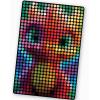 Make It Real: Stamp to Reveal Single – Glow Dragon – 605pcs – DIY Dot Poster Character, 11×16.5, Craft Kit, Artwork Activity, Girls & Kids Ages 6+