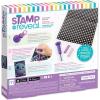 Make It Real: Stamp to Reveal Single – Puff Monster – 605pcs – DIY Dot Poster Character, 11×16.5, Craft Kit, Artwork Activity, Girls & Kids Ages 6+
