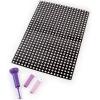 Make It Real: Stamp to Reveal Single – Puff Monster – 605pcs – DIY Dot Poster Character, 11×16.5, Craft Kit, Artwork Activity, Girls & Kids Ages 6+