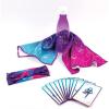 3C4G Celestial Yoga Accessory Set – Includes Kids Water Bottle, Towel, Headband & Cards – Accessories for Girls Ages 6-8-10-12-14-16 by Make It Real