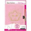 Juicy Couture: Velvet Locking Journal & Pen Set – Pink & Gold, Make It Real, Teens Tweens & Girls, Fashionable 200 Page Lined Journal, Take Notes In Class, Sketch & Doodle, Diary For Kids Ages 8+