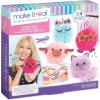 Make It Real DIY Cuddle Mob Kit – Create 4 Adorable Pom Pom Characters with 36 Pieces – All-in-One Arts & Crafts Set for Tweens & Girls – Fun, Skill-Building Craft for Kids Ages 8+ Creative Gift