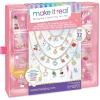 Make It Real: Handful of Charm – 70 pc DIY Jewelry Set, 4 Chain Lengths, Design & Create, Charm Necklace & Bracelet Craft Kit, Girls & Kids Age 8+
