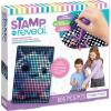 Make It Real: Stamp to Reveal Single – Puff Monster – 605pcs – DIY Dot Poster Character, 11×16.5, Craft Kit, Artwork Activity, Girls & Kids Ages 6+