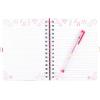 3C4G Graffiti Color Change Locking Journal & Pen – Girls Diary with Lock & Key Set – Pink Lockable Journal for Girls & Teens – Kids Diary Gift Set for Girls Ages 6-8-10-12-14 by Make It Real