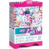 3C4G Graffiti: Cosmetic Wardrobe Kit Tweens & Girls, Lips-Nails-Face, Wardrobe Case Filled with Cosmetics, Gloss, Eyeshadow, Blush, Polish & More, Three Cheers for Girls, Ages 8+ by Make It Real