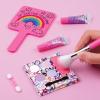 3C4G Graffiti True Colors Cosmetic Set – Graffiti Glam Makeup Kit for Girls – Kids Makeup Starter Kit with Lip Gloss, Eyeshadow, Blush & More – Kids Makeup Kit for Girls 8-10-12-14 by Make It Real