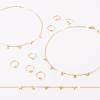 3C4G Happy Thoughts Jewelry Set – Gold Jewelry Set – 3 Necklaces & 7 Kids Rings – Girls Jewelry for Kids & Tweens – Necklace Set & Girls Rings – Cute Kids Jewelry Set for Ages 8+ by Make It Real