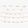 3C4G Happy Thoughts Jewelry Set – Gold Jewelry Set – 3 Necklaces & 7 Kids Rings – Girls Jewelry for Kids & Tweens – Necklace Set & Girls Rings – Cute Kids Jewelry Set for Ages 8+ by Make It Real