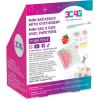 3C4G: Mini Stationary Backpack: Green – Strawberry Pattern, Stocked with Everything Mini, Notebook, Gel Pen, Eraser & Stickers, Take It Anywhere, Make It Real, Ages 8+