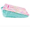 3C4G Pastel Tie Dye Faux Fur Lap Desk – Portable Lap Pillow Desk for Kids with Media Slot – 12” x 16.9” Lap Desk for Laptop, Tablets, & Notebooks by Make It Real