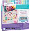 Make It Real – Good Vibes Bracelets Kit – DIY Charm Bracelet Making Kit with Case – Friendship Bracelet Kit with Beads, Charms & Thread – Arts & Crafts Bead Kit for Girls – Makes 5 Bracelets