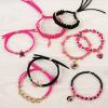 Make It Real – Juicy Couture 2 in 1 – Crystal Starlight & Sunshine Bracelet Kits Bundle – DIY Charm Bracelet Making Kit for Girls with Swarovski Crystal Charms & Beads – Makes 15 Bracelets