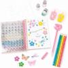 Make It Real 3C4G: Fairy Garden Novelty Sketching Set – 24 pcs, Create Crafts & 3D Artworks, Mixed Media Set, Tweens, Girls & Kids Ages 8+, Three Cheers for Girls