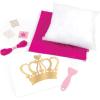 Make It Real DIY Juicy Couture Luxe Pillow Kit – Stylish Tween Decor with Gems & Tassels for Personalized Bedroom Accent – Perfect Craft Gift for Ages 8+