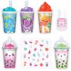 Make It Real: Fruity Beauty Cosmetics Vending Machine – Dispense 5 Fruit Scented Lip Glosses, Surprise Nail Polish & Nail Stickers, Girls Kids Ages 8+