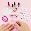 Make It Real: Juicy Couture Dazzling Designs Manicure Set – Complete Nail Art Set, Nail Gems & Sticker Sheets, 6 Polish Colors, Girls & Kids Ages 8+