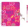 3C4G Graffiti Color Change Locking Journal & Pen – Girls Diary with Lock & Key Set – Pink Lockable Journal for Girls & Teens – Kids Diary Gift Set for Girls Ages 6-8-10-12-14 by Make It Real