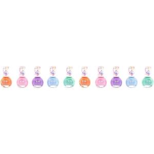 3C4G Pastel Dreams Nail Polish – Nail Polish Set for Girls & Teens – includes 5 Colors – Non-Toxic Nail Polish Kit for Kids Ages 8+ by Make It Real (Pack of 2)(Blue Clear Green Orange Pastel Pink Purple)